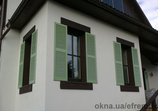 Деревянные окна. &mdash; Efremov S.V.